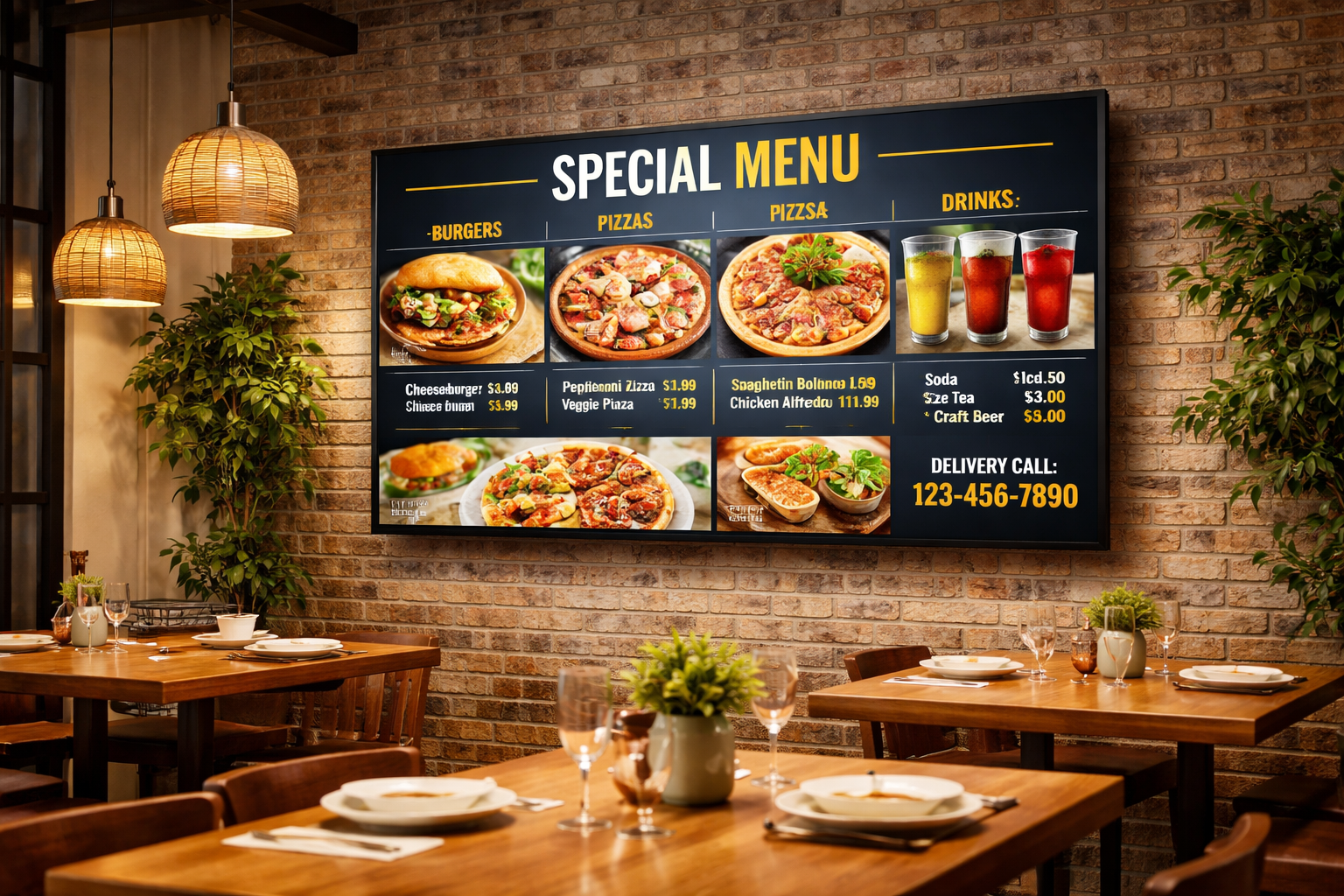 Digital signage preview